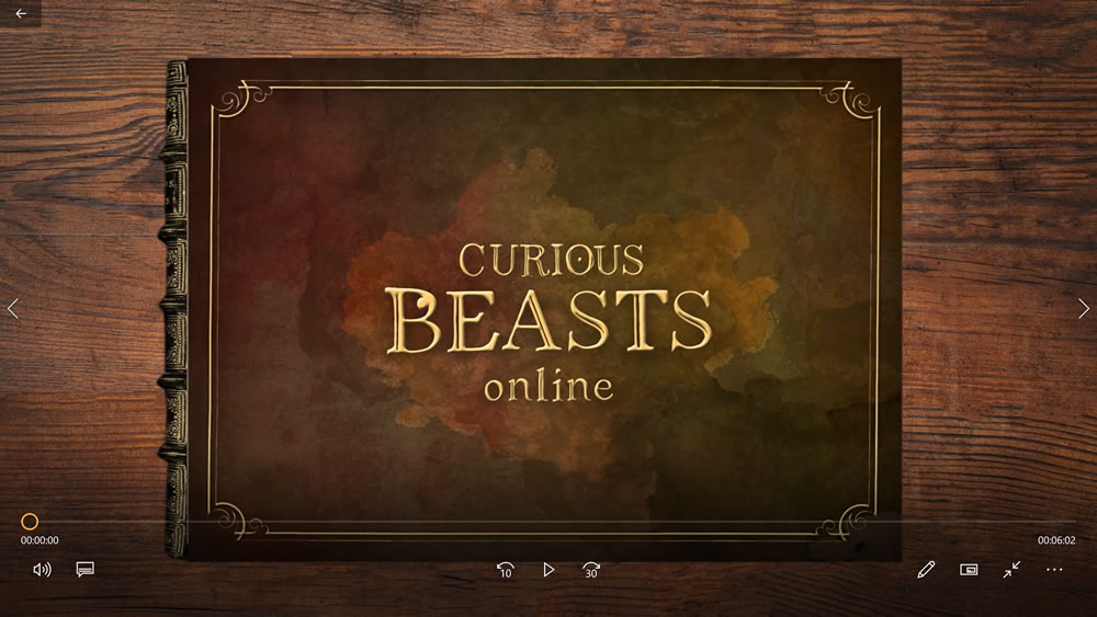 Curious Beasts Online front page