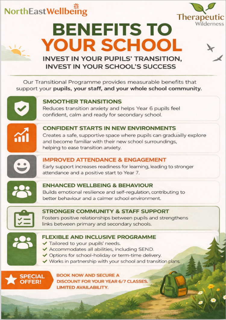 Transitional Programme - benefits to your school